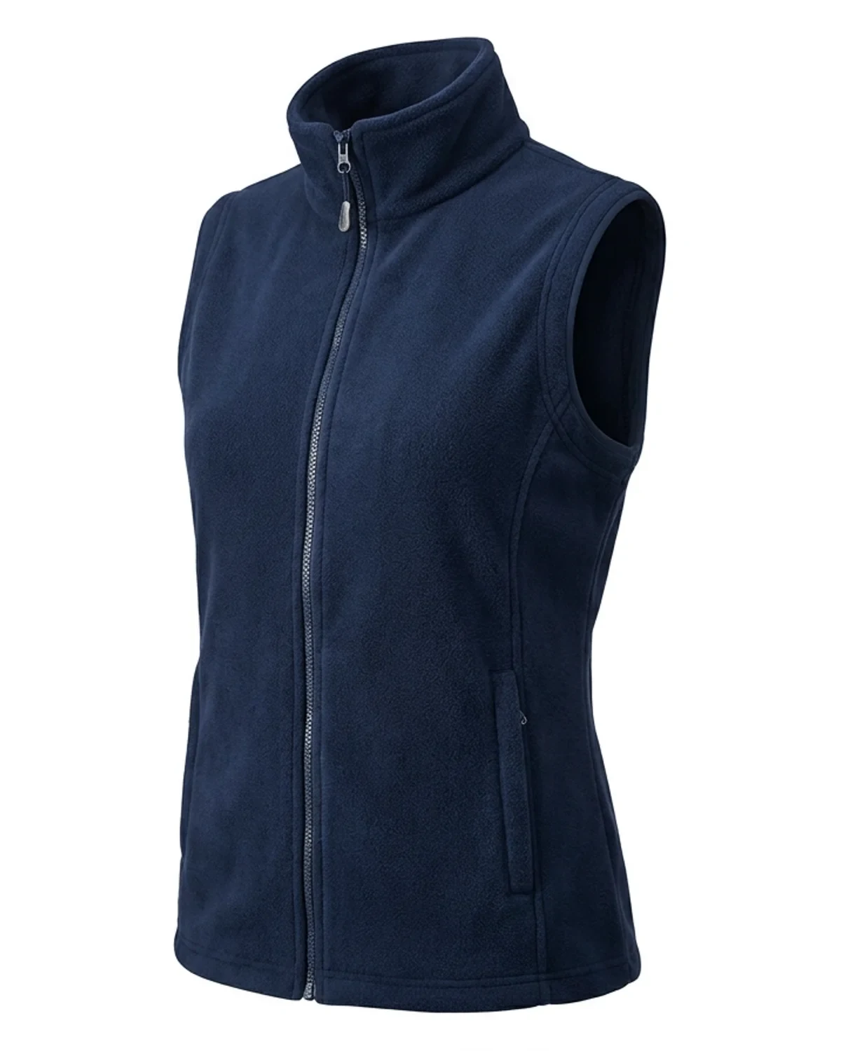 Ladies Sleeveless Polar Fleece Bodywarmer Top with Pockets