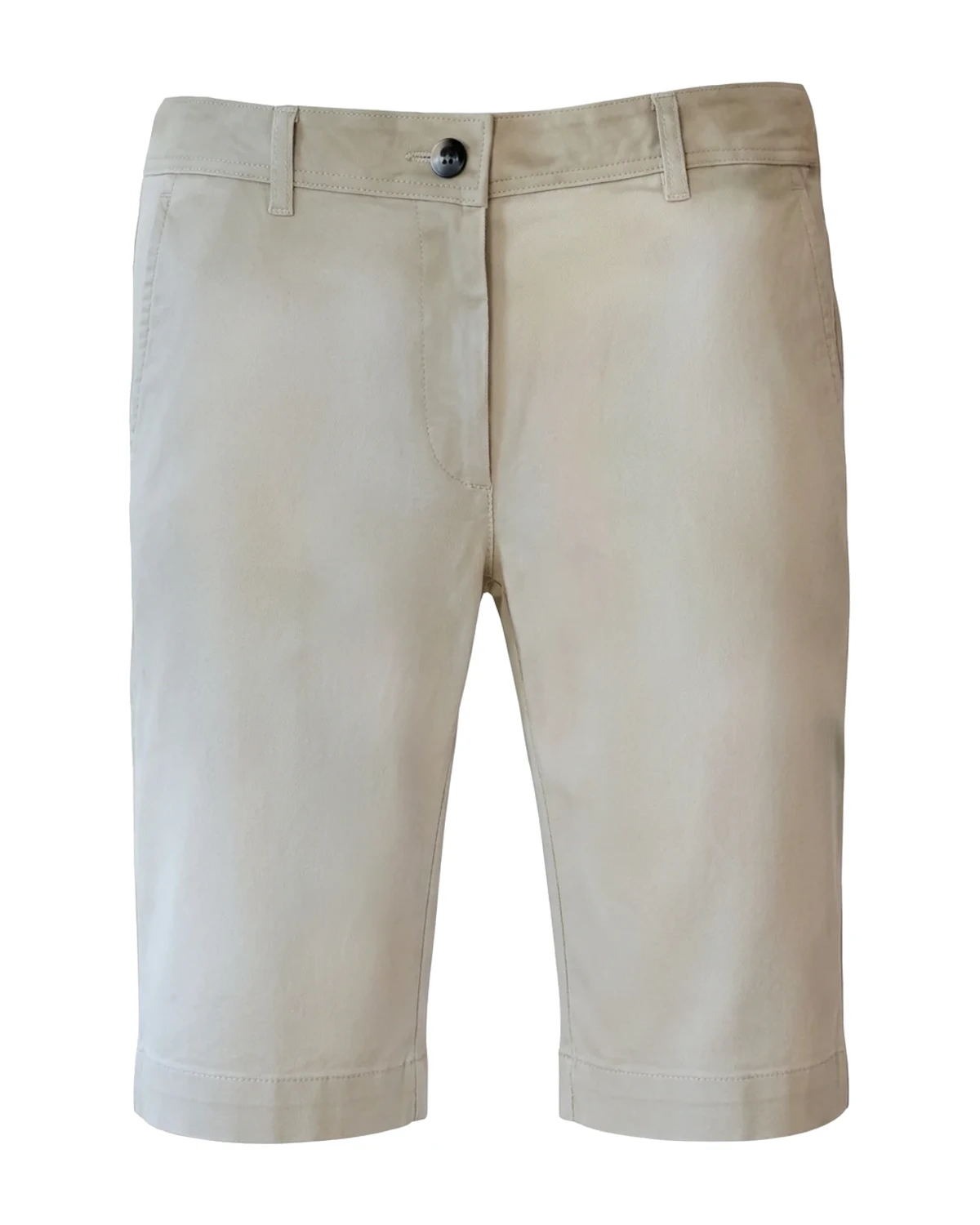 Ladies Safari Bermudas Flat Front Shorts
