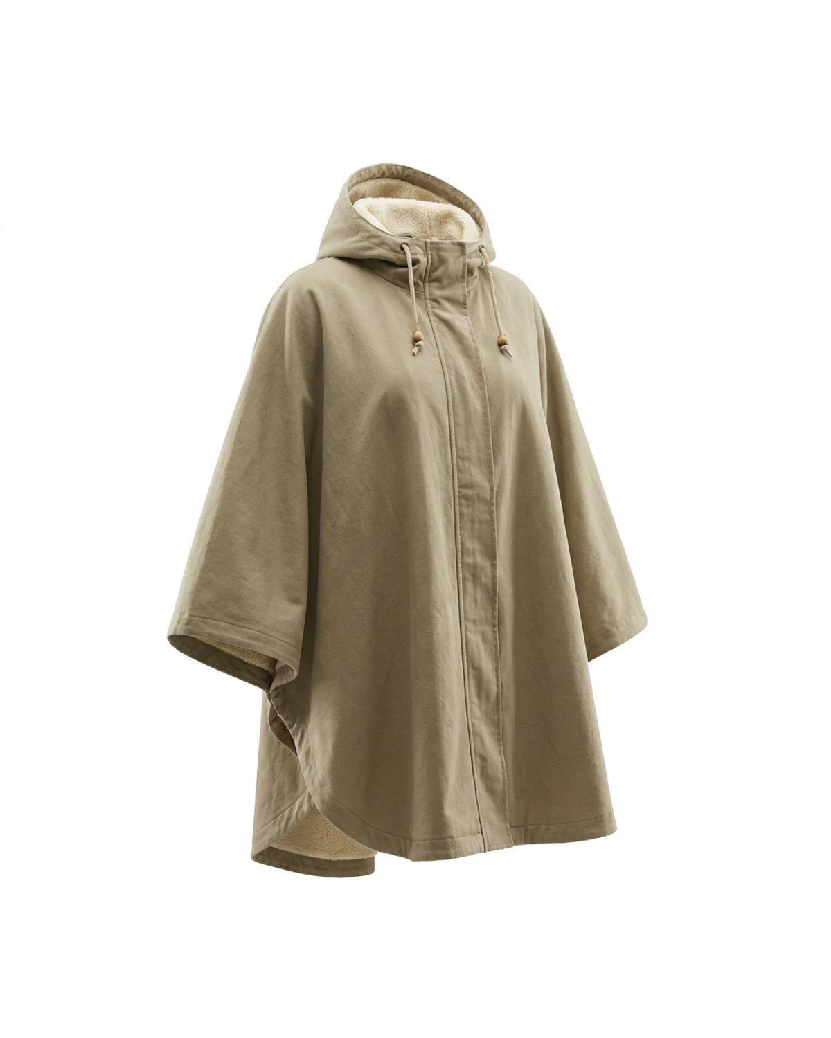 Waterproof Poncho: Knee-Length (Unlined)