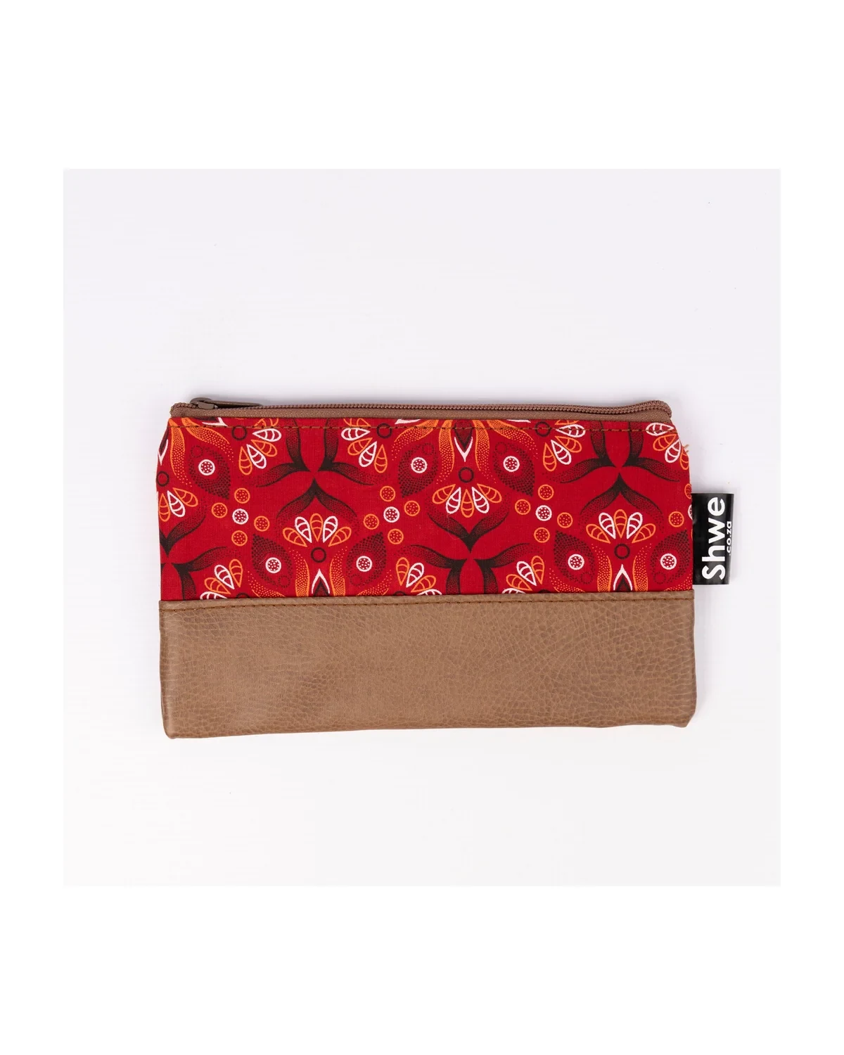 Unisex Shwe Leather Look Clutch